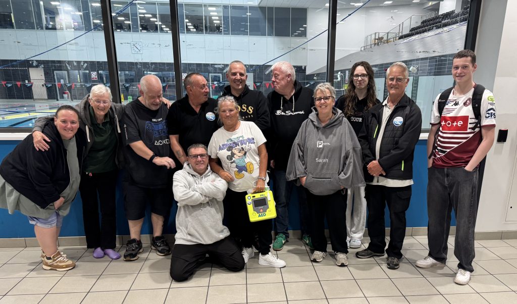 Wigan Scuba Divers receive grant for AED